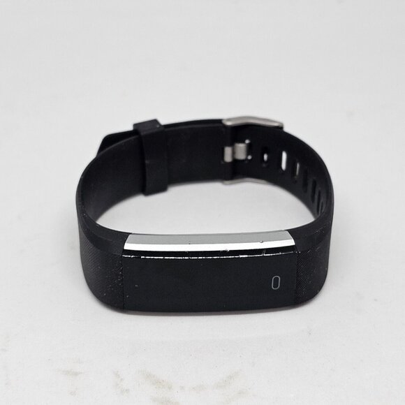 LETSCOM ID115PLUSHR Black Smart Watch Fitness Tracker Steps Heart Rate - Picture 5 of 10